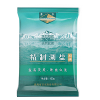 茶卡精制湖盐400g