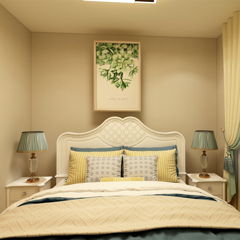 好风景家居6b1002双人1.8米卧室床韩式田园公主床白色1.