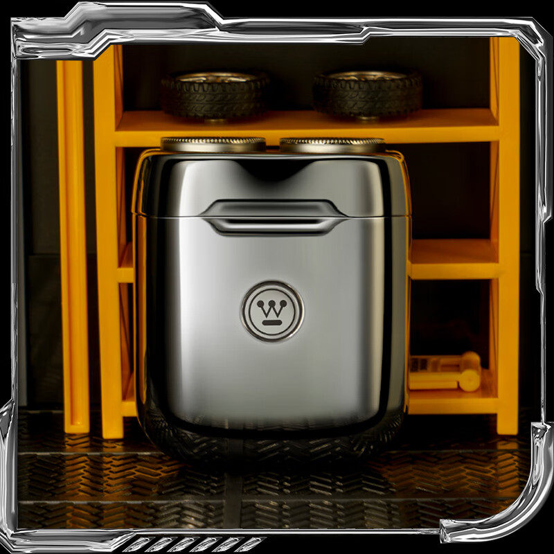 西屋(WESTINGHOUSE)电动旋转式剃须刀 G30【电镀银】