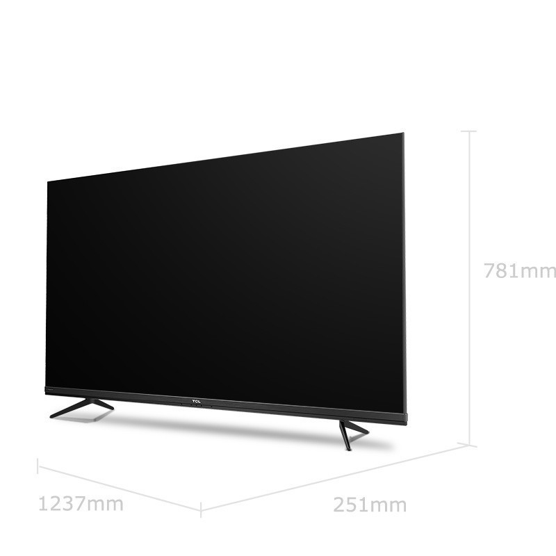 TCL 官方旗舰 65V6 65英寸智能 电视 免遥控声控 全场景AI 高清 家用 彩电 65吋 液晶 平板电视机