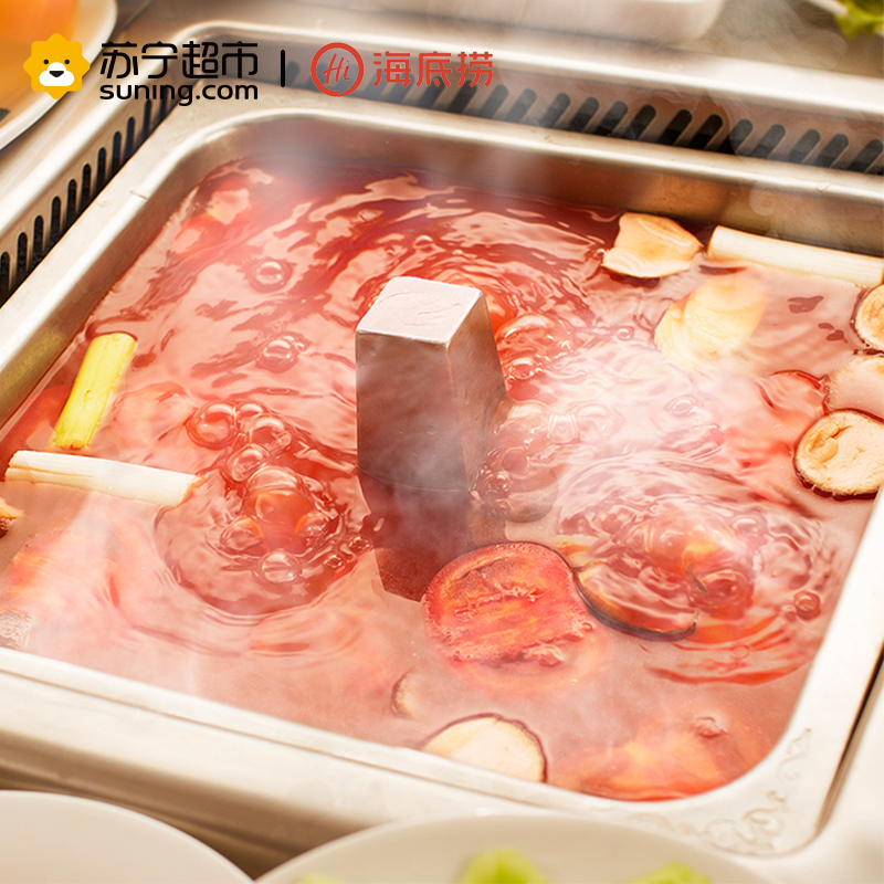 海底捞番茄牛腩自煮火锅365g*2 送同款番茄火锅底料200g*1高清大图