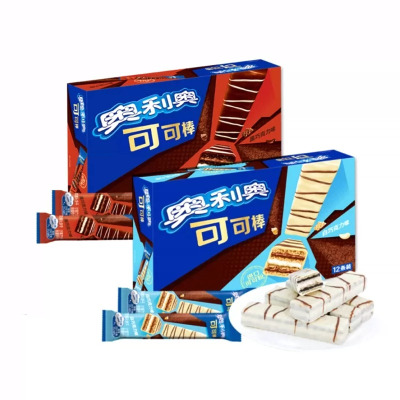 奥利奥可可棒5条装黑巧克力味58g