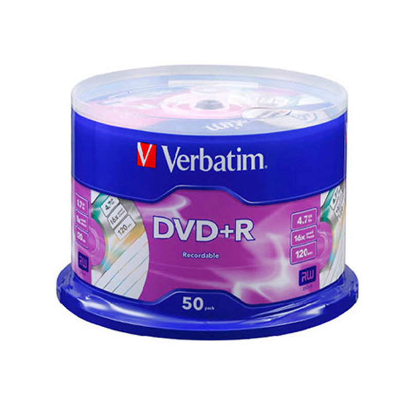 威宝原装 DVD刻录盘 16X刻录光盘 空白DVD光盘 光碟 50片桶装