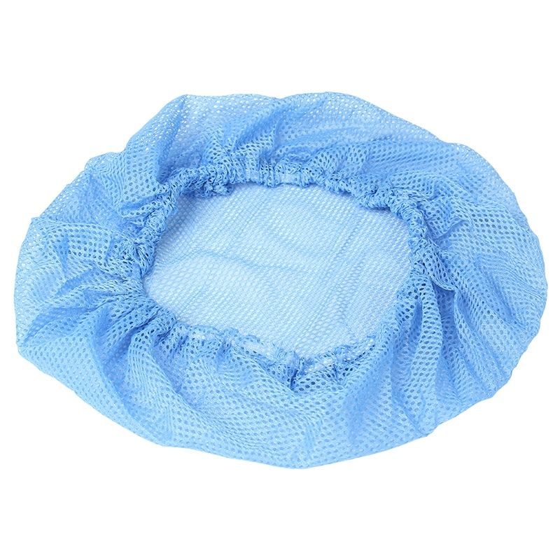 发网无尘帽防尘帽食品厂车间帽子网帽工作帽女厨师帽男防静电头套白色