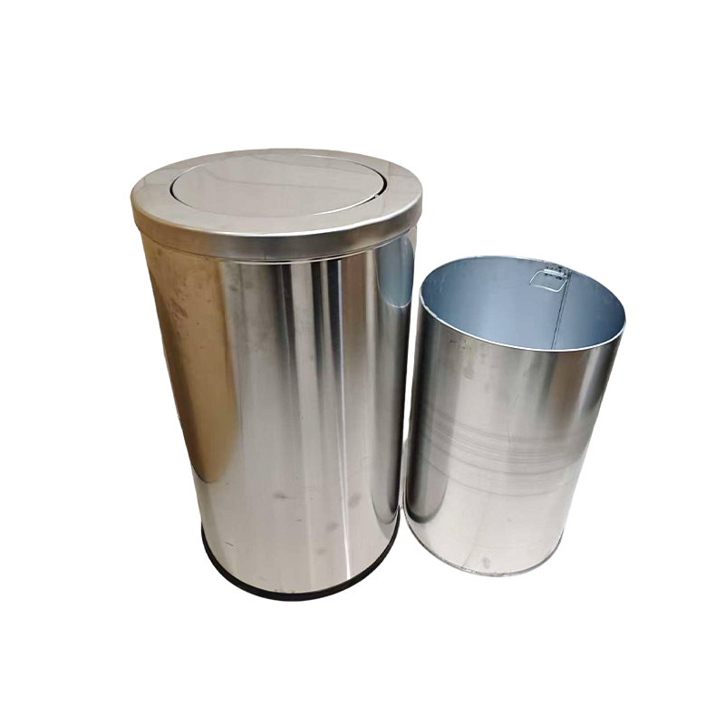 利可莉 特大号翻盖垃圾桶 48*82cm 个高清大图