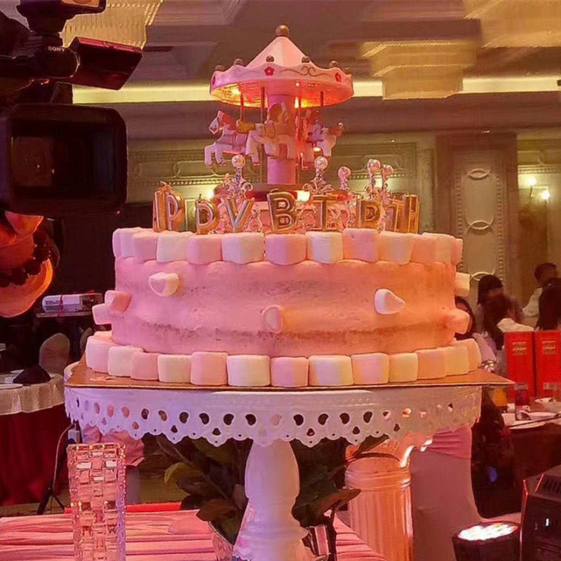 旋转音乐盒八音盒礼品女生女神女朋友摆件圣诞节旋转木马 三维工匠 603高清大图
