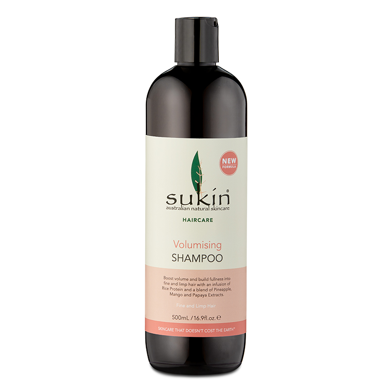 sukin 苏芊 无硅油洗发水 丰盈修复 500ml 1瓶装 天然孕妇可用