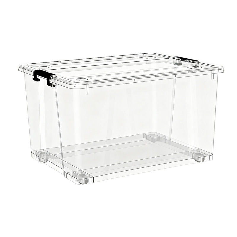 攸形 透明收纳箱高清大图