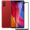 [买2送手机壳]轻万适用小米8se钢化膜xiaomi透明全屏黑色8se玻璃贴膜高清手机保护膜