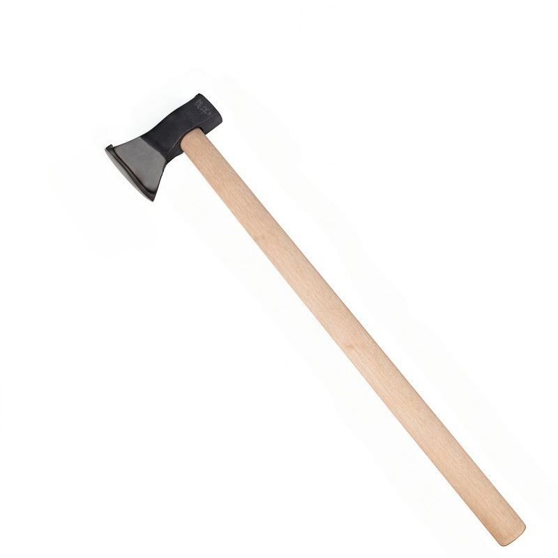 铁洋 木柄斧头 斧子 4.1斤双面刃黑砂 把高清大图