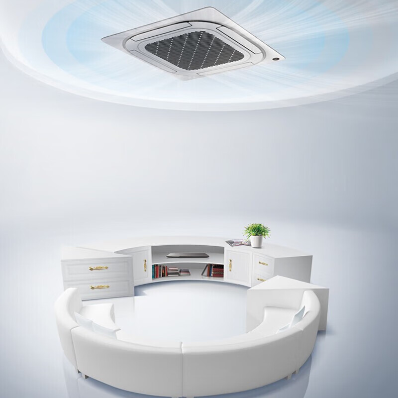 美的 KFR-72QW/BP3SDN8Y-D(2)-W 一价全包(包15米铜管)大3匹 变频 二级能效 天花机