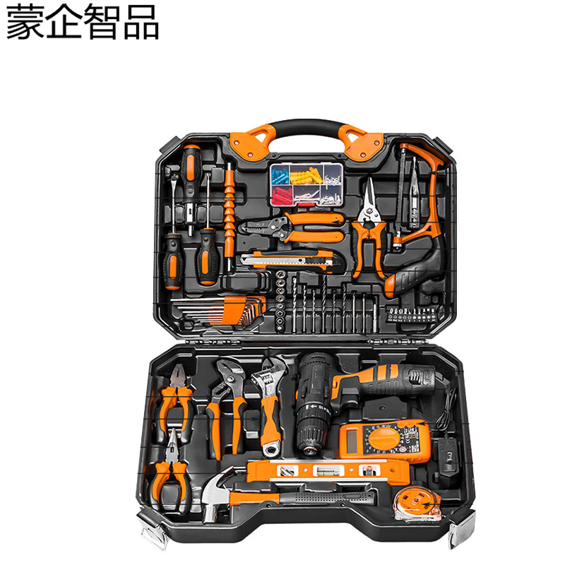 蒙企智品工具套装120件电钻款MQ-15/套高清大图