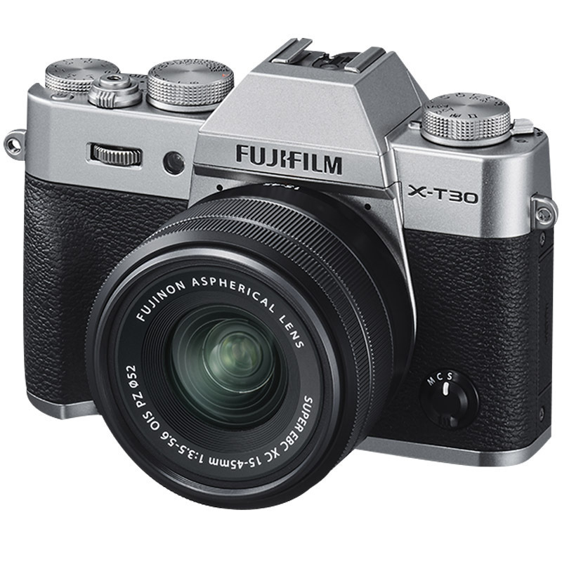 FUJIFILM/富士X-T30II/X-T30II(15-45)黑+XF35mmf1.4镜头 富士微单相机vlog xt20升级 2610万像素 变焦套装+基础套餐