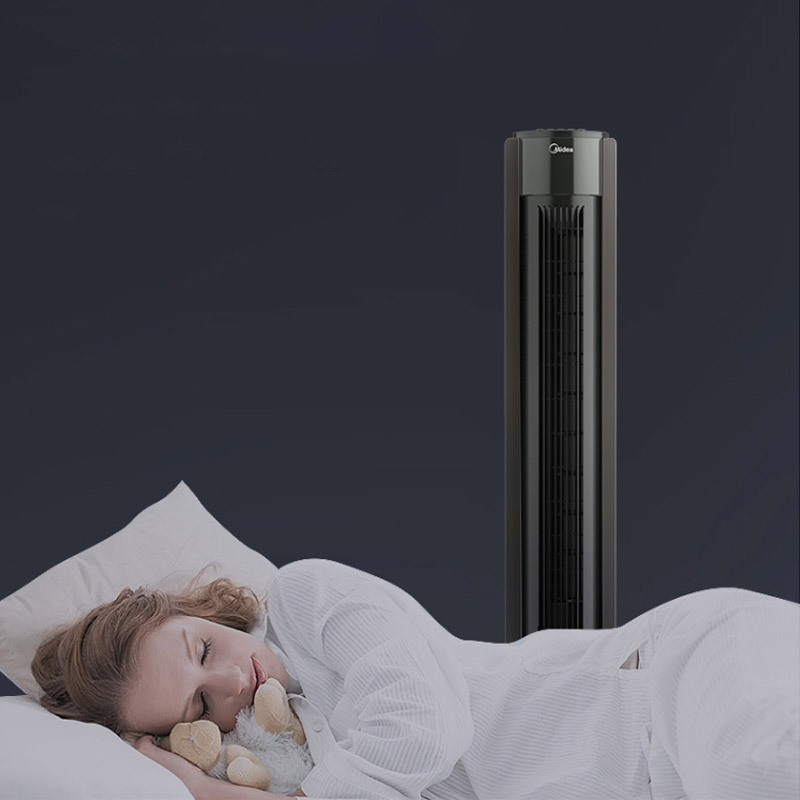 美的(Midea) 电风扇无叶家用轻音广角送风塔扇 FZA10XB高清大图