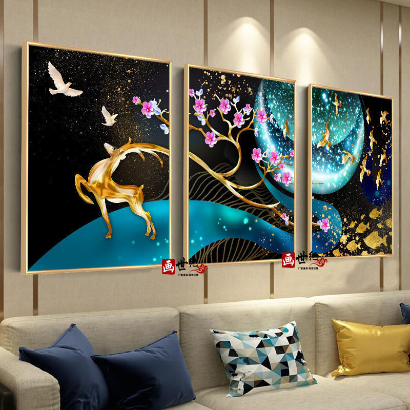 黄金60*80玻璃相片架