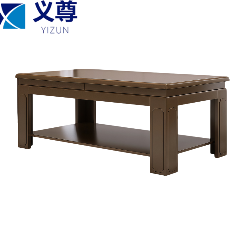 义尊 实木茶几 1.5m 张高清大图