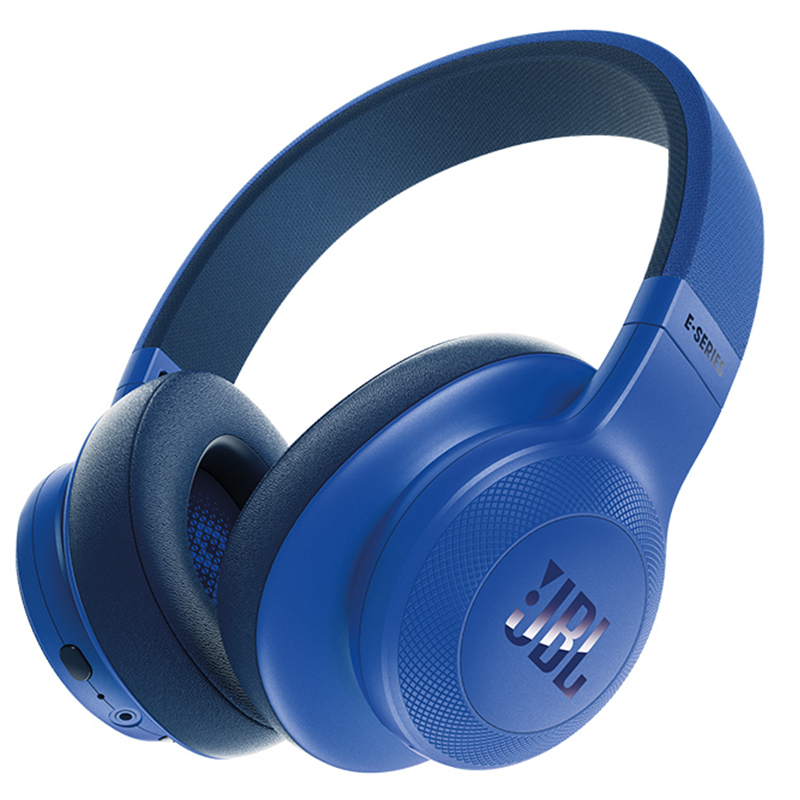[娜扎同款]JBL E55BT 头戴式无线蓝牙运动耳机 蓝色