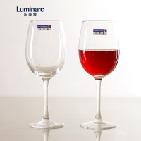 Luminarc法国弓箭(ARC)乐美雅 品味高脚杯红酒杯香槟杯玻璃酒杯酒具套装470ml(两只装) H0611非一次性