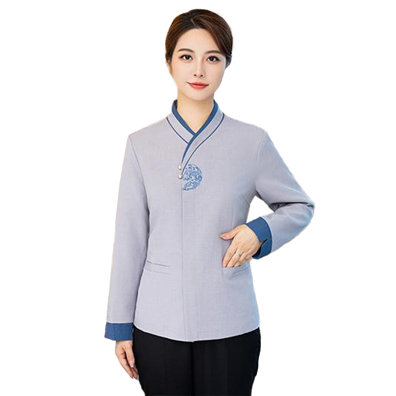 天鸣 长袖5133款保洁服 工作服 L-6XL 套高清大图