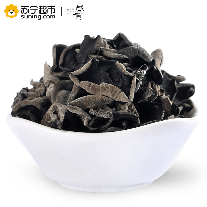 [苏宁超市]盛耳 东北黑木耳150g/袋*2 南北干货 精选