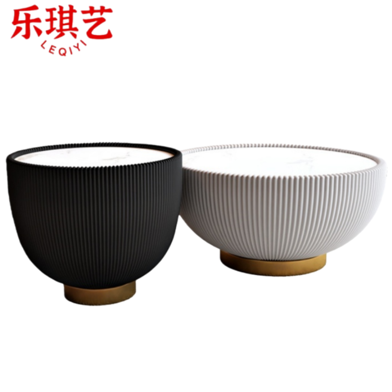 乐琪艺 茶几组合 73cm 台高清大图