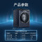 西门子(SIEMENS)WN54C5A10W 湖蕴蓝 10公斤洗烘一体机 全自动变频滚筒洗衣机深层除菌蒸气护理羊毛绿标