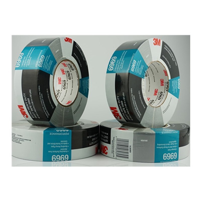 3M 6969 布基修补胶带48mm×54m 银灰色