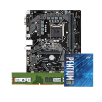 技嘉(GIGABYTE) H510M H 主板+英特尔G6400 CPU+金士顿KVR 2666 8G套装