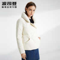 波司登女羽绒服短款时尚厚款冬季保暖B90141502DS