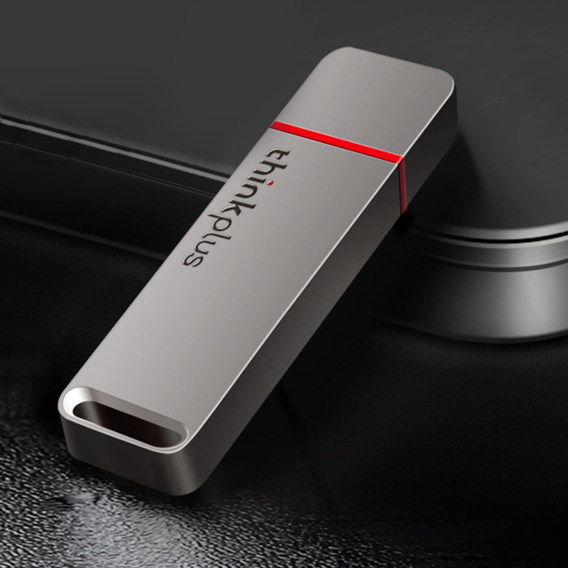 联想ThinkPlus 移动固态U盘 1000Mb/s USB3.2高速传输闪存U盘 TU100Pro 灰色 128GB高清大图