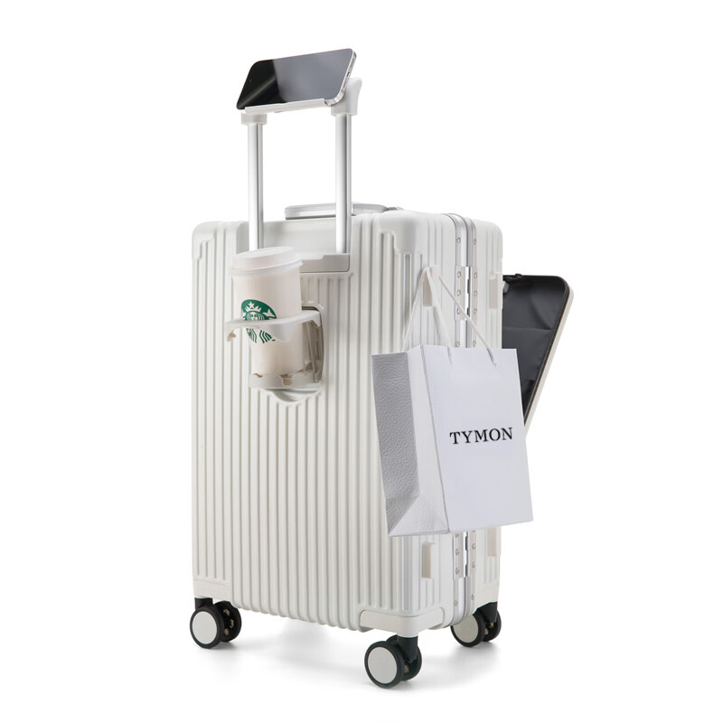 TYMON(泰梦)柠檬夏日-旅行箱(铝框款)TM-1925颜色随机24英寸高清大图