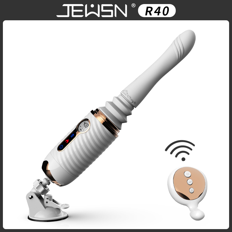 久兴(JEUSN)无线遥控R40炮机仿真阳具免提吸盘全自动伸缩加温震动棒变频女用自慰器 仿真器具情趣女性系列成人用品高清大图