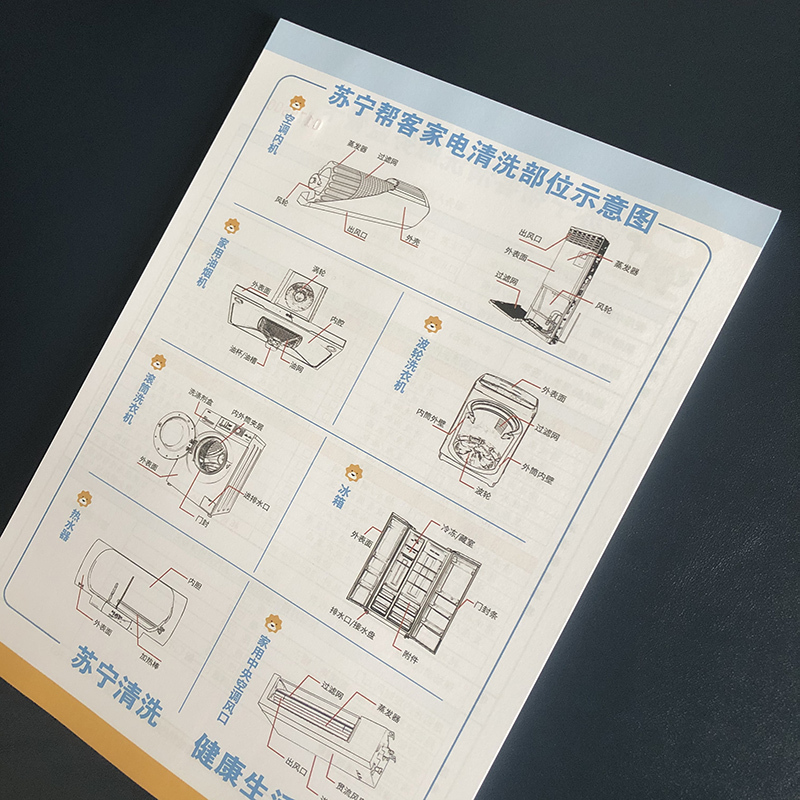 帮客材配[清洗专用]新版苏宁帮客服务监督卡 100张/本 13.5元/本 全场满199元免邮高清大图