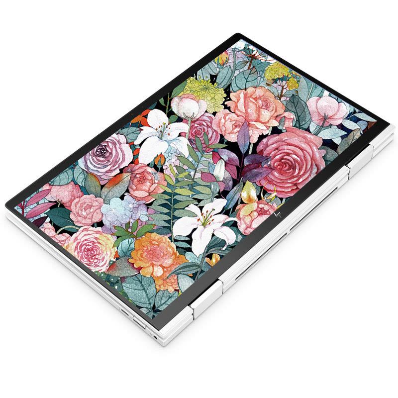 惠普(HP)Envy X360 13-ay1016AU 13.3英寸家用办公超轻薄翻转触控笔记本电脑(R5-5600U 16G 1TBSSD 72%色域 指纹识别 IPS)白定制款图片