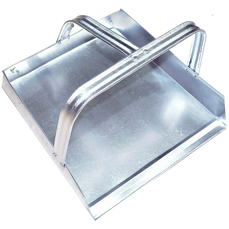 兰诗手持铁皮簸箕手提撮子加厚镀锌铁皮2把装组视频