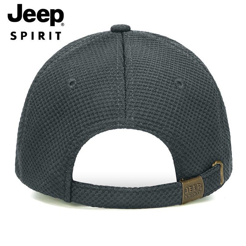 JEEP SPIRIT帽子男四季款棒球帽户外休闲遮阳帽速干鸭舌帽A0751