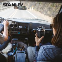 STANLEY史丹利吸管杯成人不锈钢保温杯男女时尚情侣水杯车载杯便携咖啡杯680ml