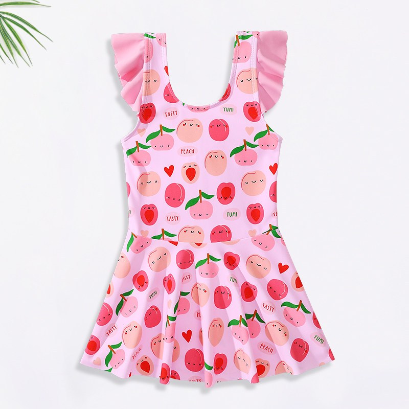 儿童泳衣女童2022新款女孩泳衣泳装小中大童宝宝可爱洋气游泳衣