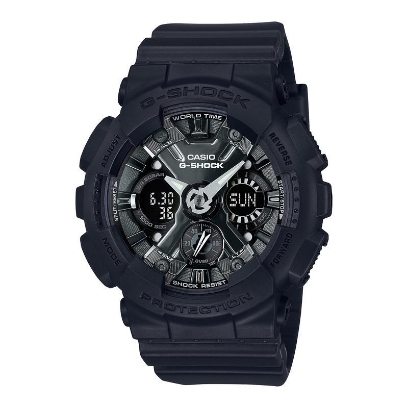 卡西欧(CASIO)潮流青年 monotone设计黑金点缀石英腕表男表商务休闲多功能防水