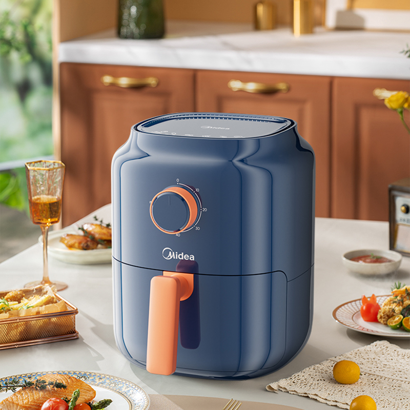 美的(Midea) 空气炸锅(蓝色) MF-KZ30E201