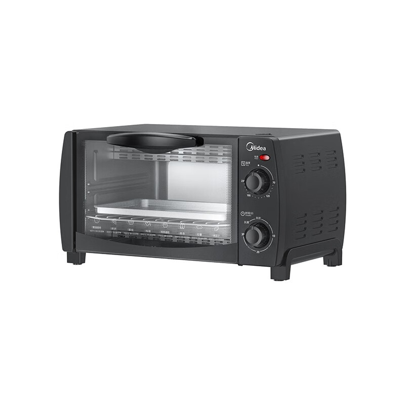 美的(Midea)PT1012 电烤箱(黑色)