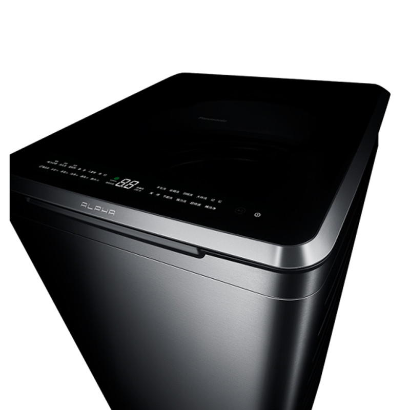松下(Panasonic)XQB110-B2L 高端11公斤全自动波轮洗衣机 阿尔法保时捷设计款 APP智控智能投放高清大图