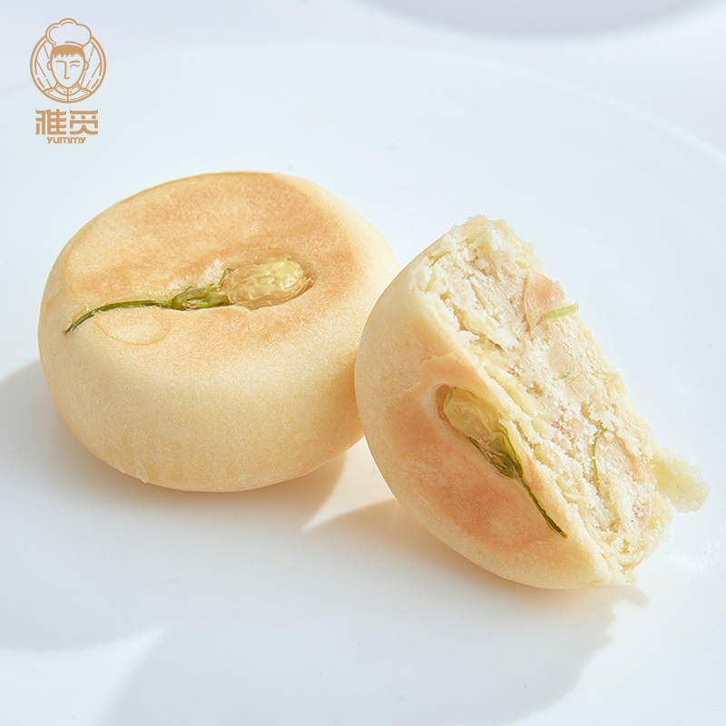 雅觅 繁花似锦·鲜花饼 礼盒 280g/盒高清大图