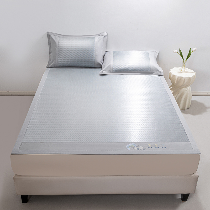 浩博时代 600D肌理纹冰丝席垫三件套 1.8M 套