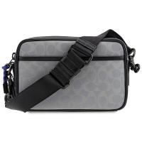 [官方正品]蔻驰COACH奢侈品 新款男士单肩斜跨包小方包Crossbody系列 经典拉链包手提包公文包Z-WR7OH