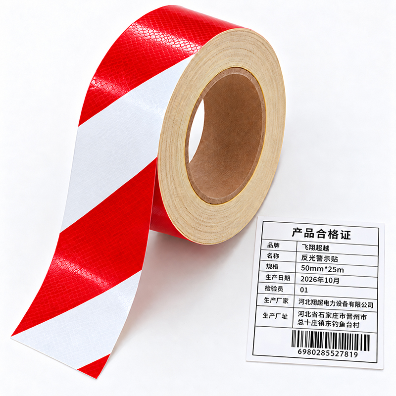 飞翔超越 反光警示贴 50mm*25m 卷高清大图