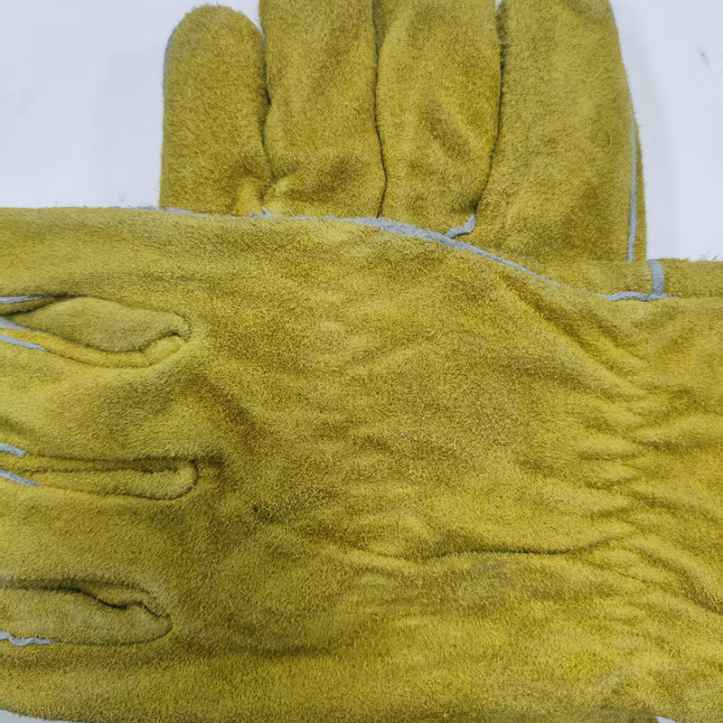 新动力火车 棉电焊手套 长款 副高清大图