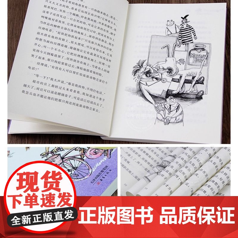 正版童书 小学生三年级课外书四年级故事图书儿童文学青少年课外阅读非注音版纽伯瑞儿童文学奖金奖 傻狗温迪克 百班千人高清大图