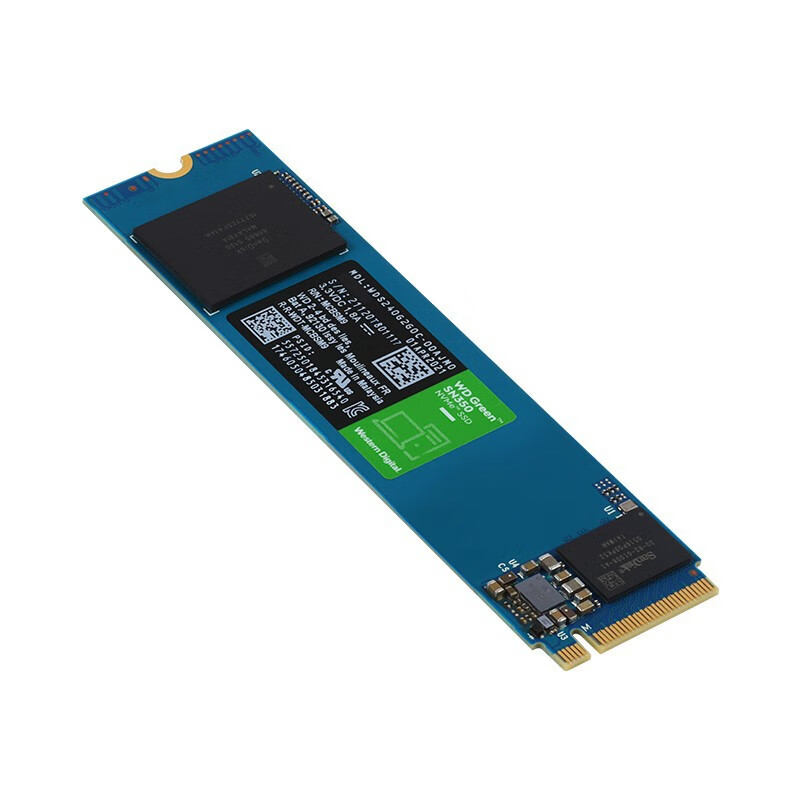 WD固态硬盘SN350 1TB M.2读速3200M固态硬盘 M.2接口(NVMe协议) PCIe SSD固态硬盘 1TB 台式电脑笔记本固态游戏加速固态
