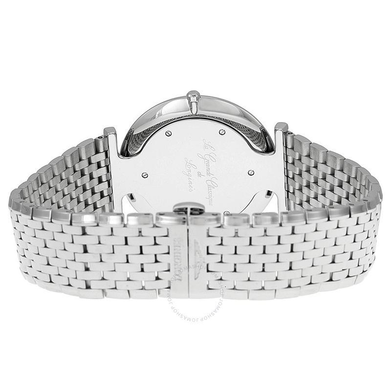 瑞士腕表 longines浪琴男表 嘉岚系列 钢带手表男 商务休闲 现代经典